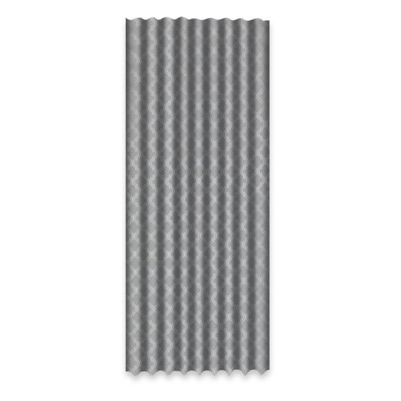 Zasłona z taśmą zaciemni CLOVER CHIC 140x270 szary